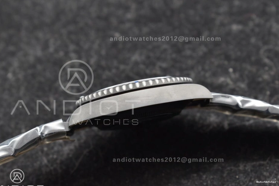 VS Blue 1:1 Dial 1157 Lightweight Sandblasted Submariner DLC Bracelet DLC Edition Best on Black VSF DIW 0831